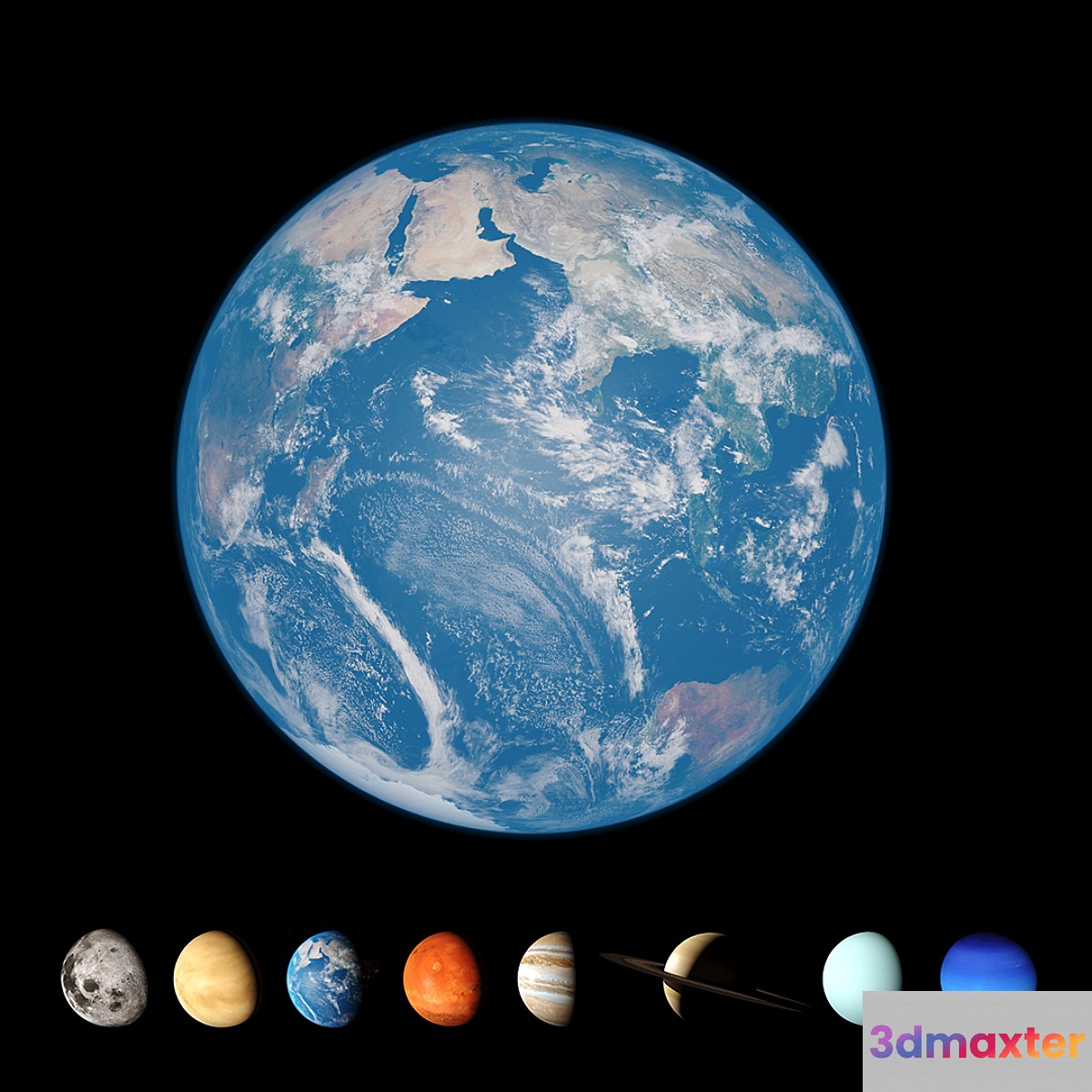Model of the solar system. - No.2