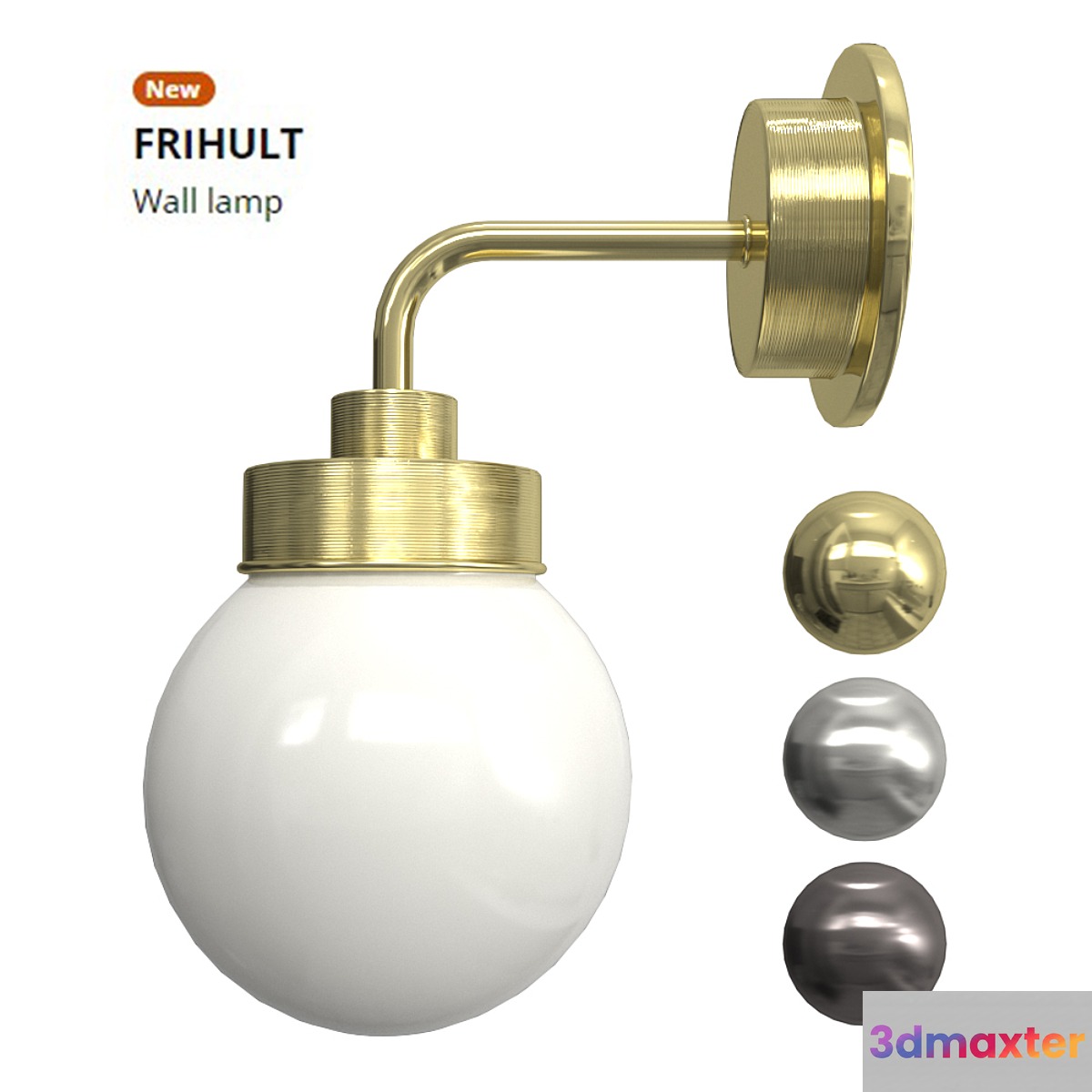 IKEA FRIHULT wall lamp 3D Max