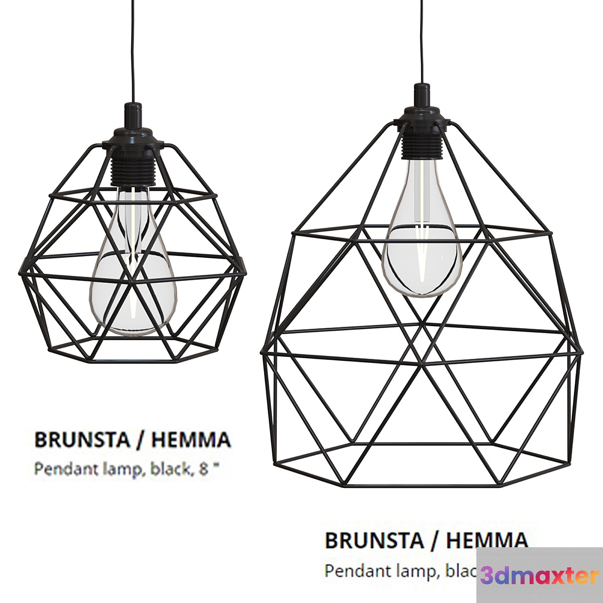 IKEA BRUNSTA 3D Max