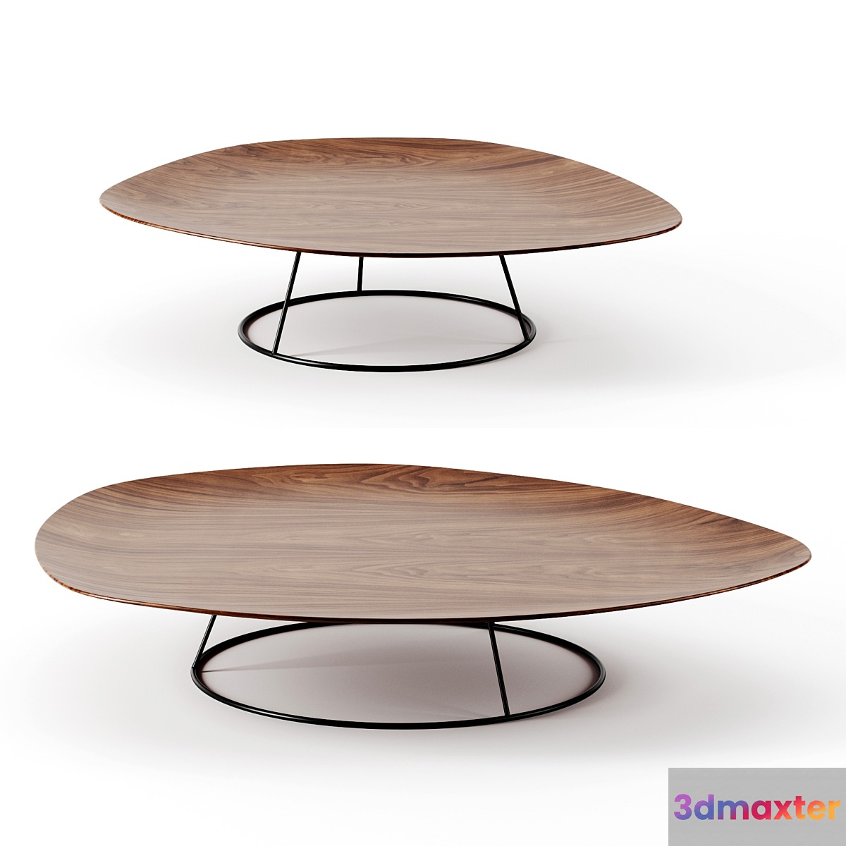 PEBBLE tables by Ligne Roset 3D Max