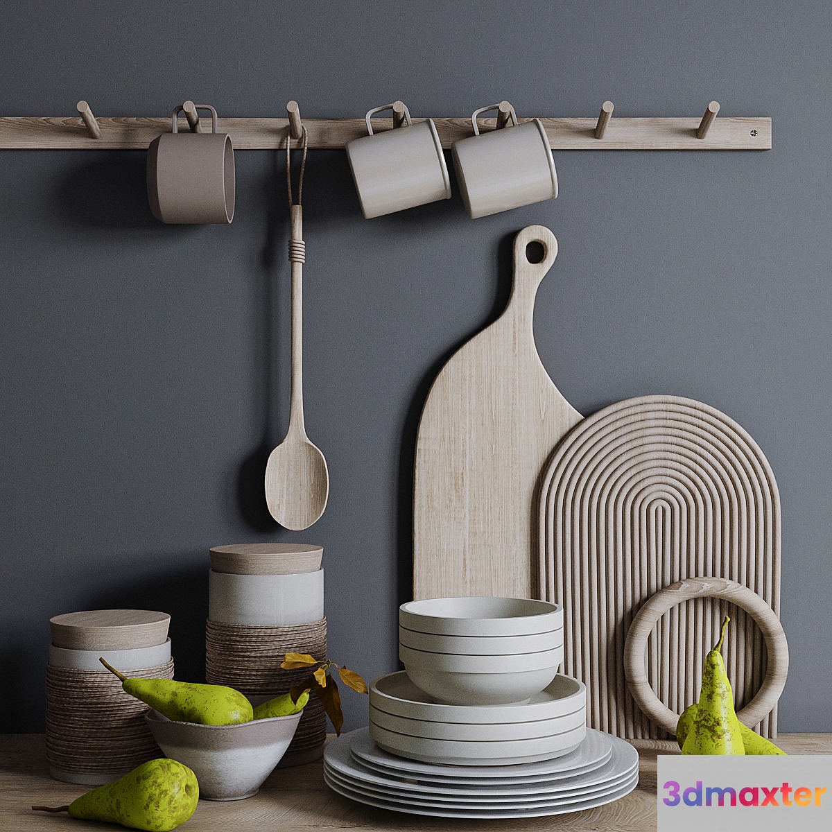 Decorative set for the kitchen # 1
