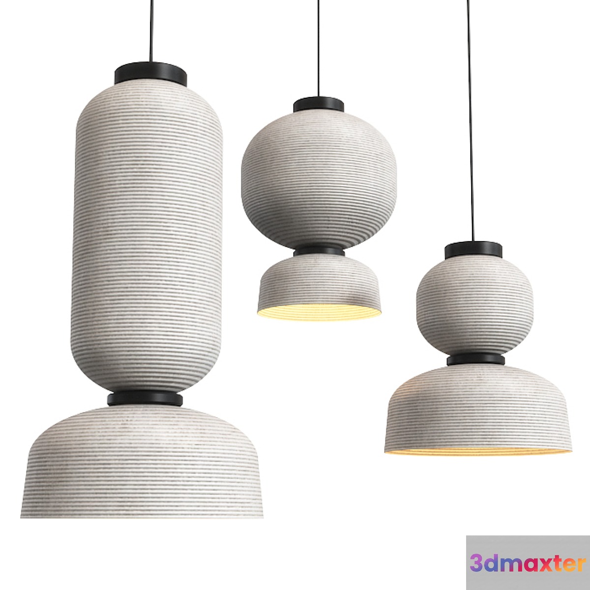 Bowl pendant lamp