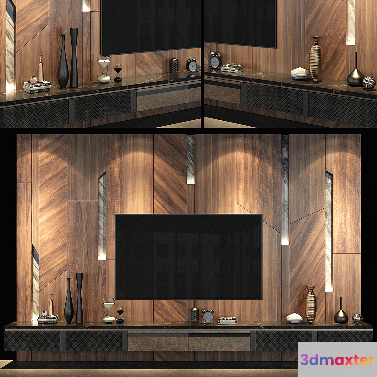 TV Wall set 69