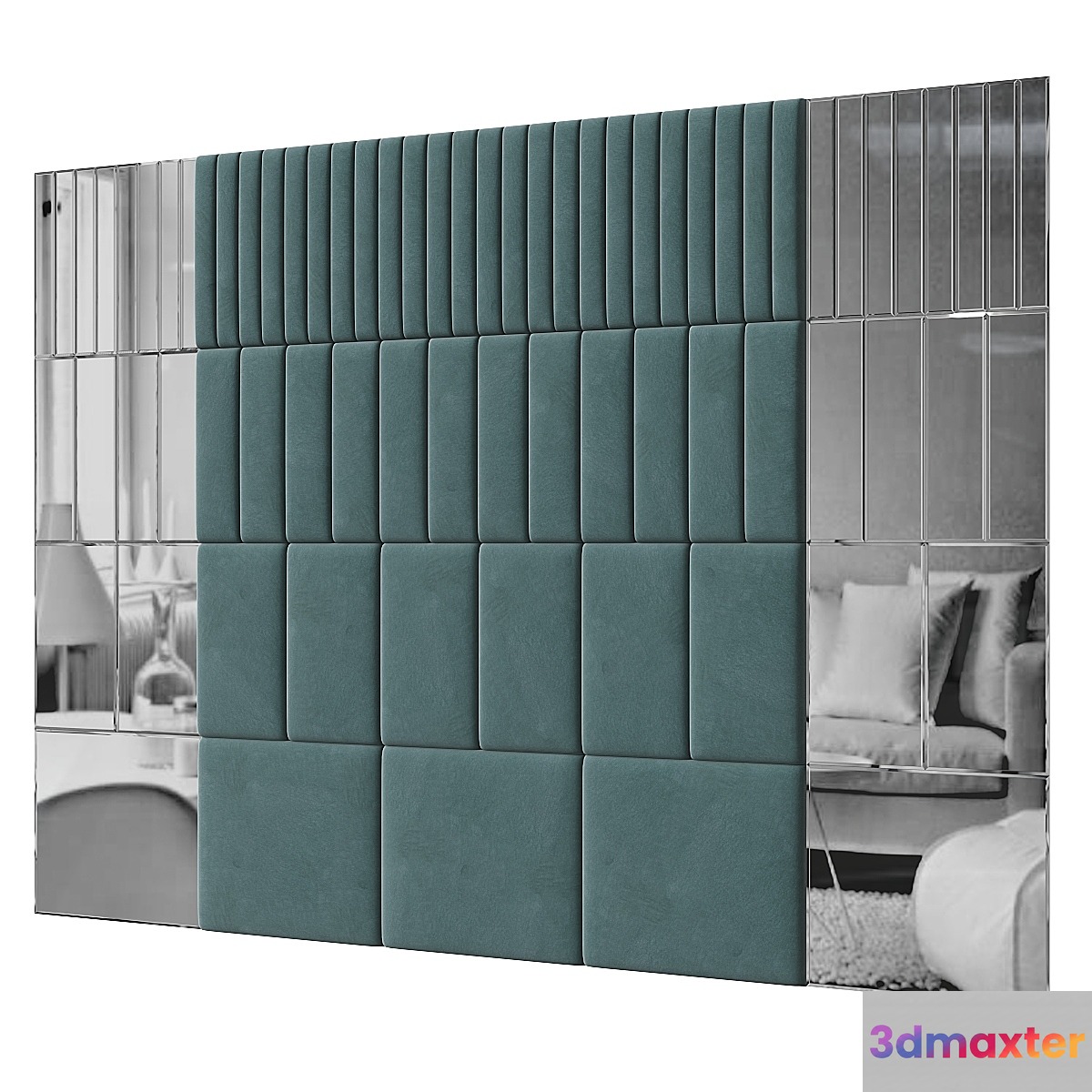 Headboard 012. 3D Max