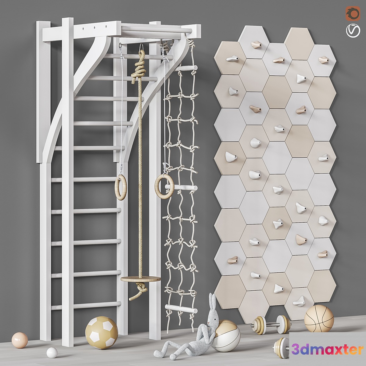 Toys and furniture set 75