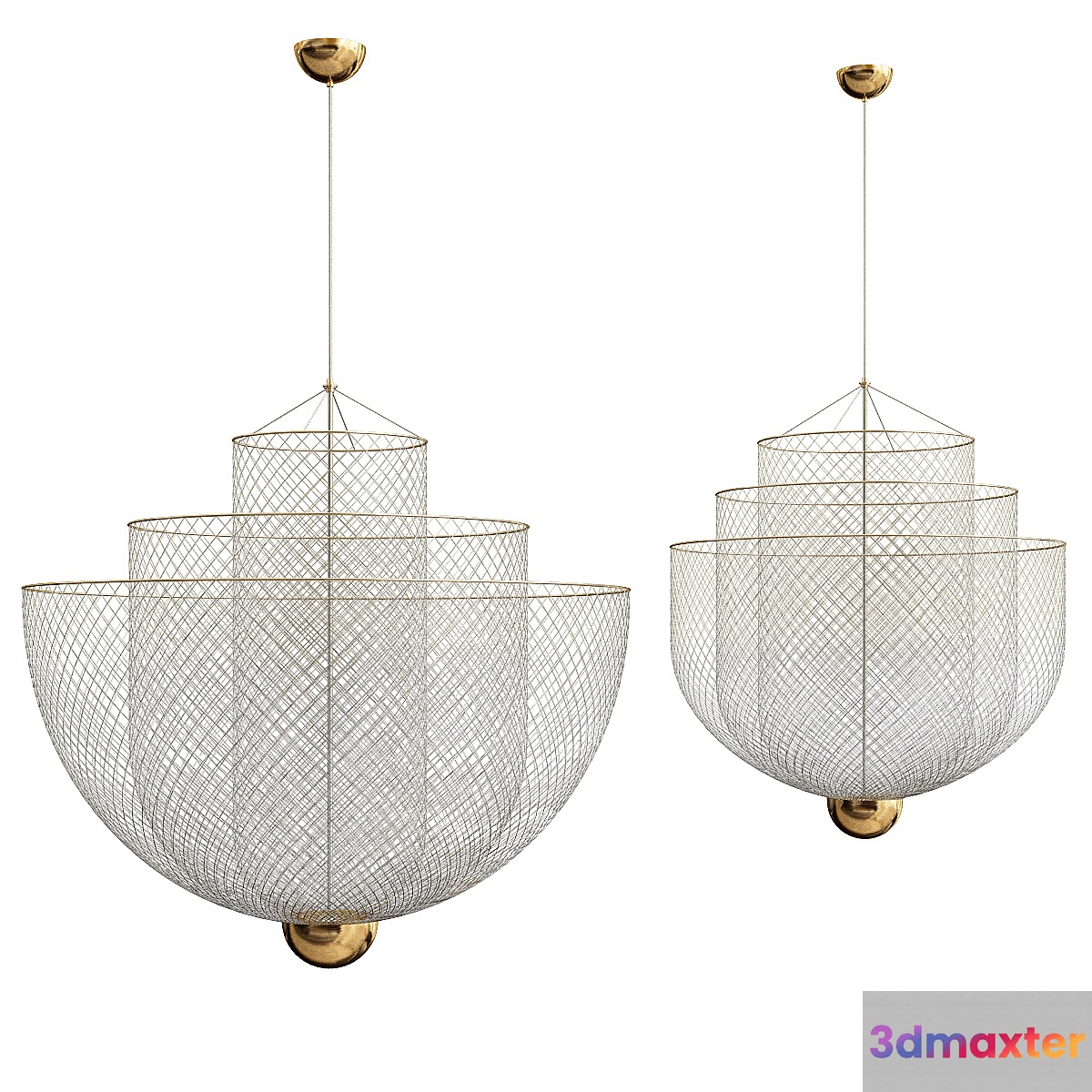 Moooi meshmatics large and small 3D Max