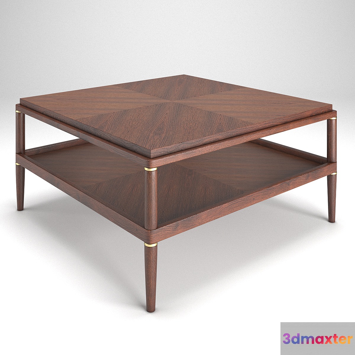 Coffee table pattern 3D Max