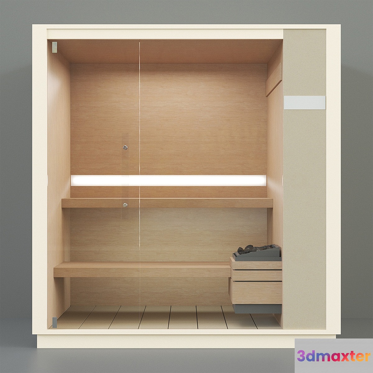 Effegibi Sauna One S 3D Max