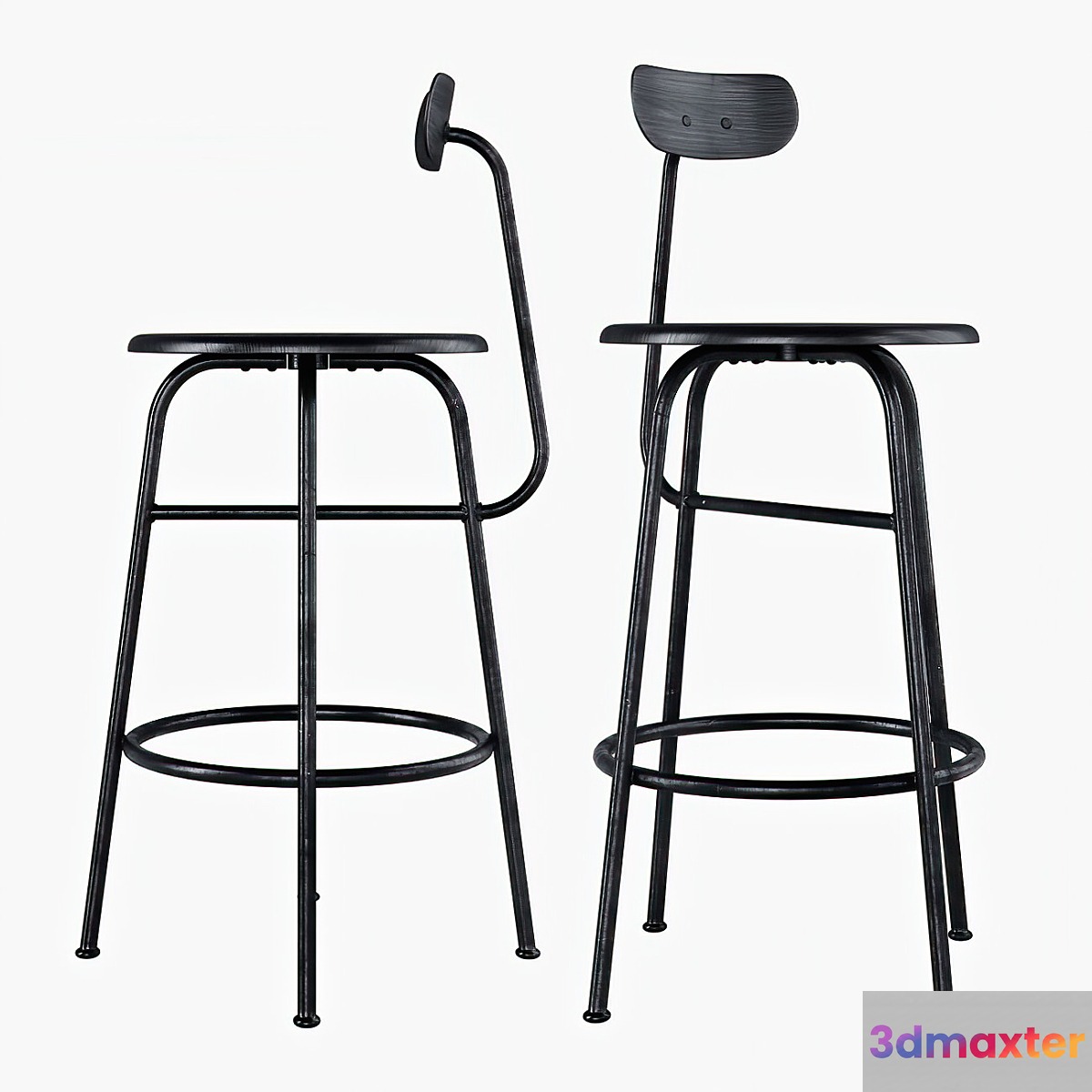 Menu Afteroom Counter chair 3D Max