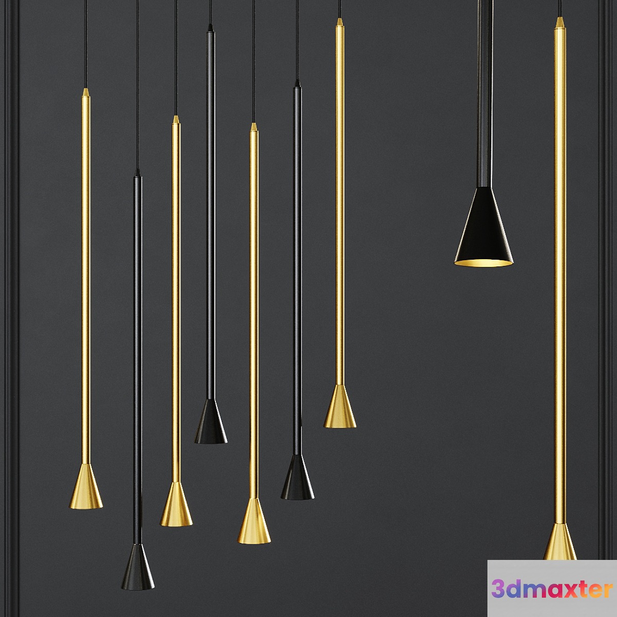 Pendant lamp Lampatron FALD 3D Max