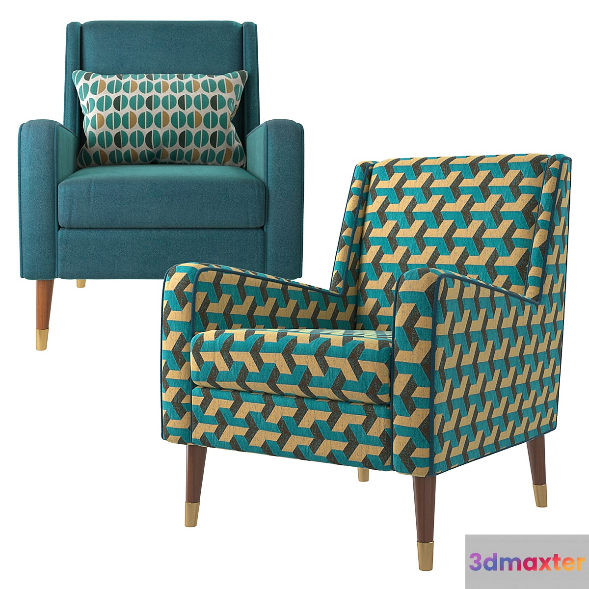 Chair Y La Redoute Interior 3D Max