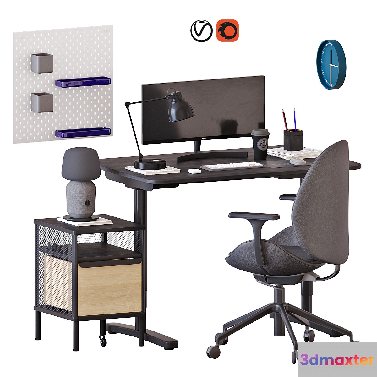 IKEA BEKANT working desk 1