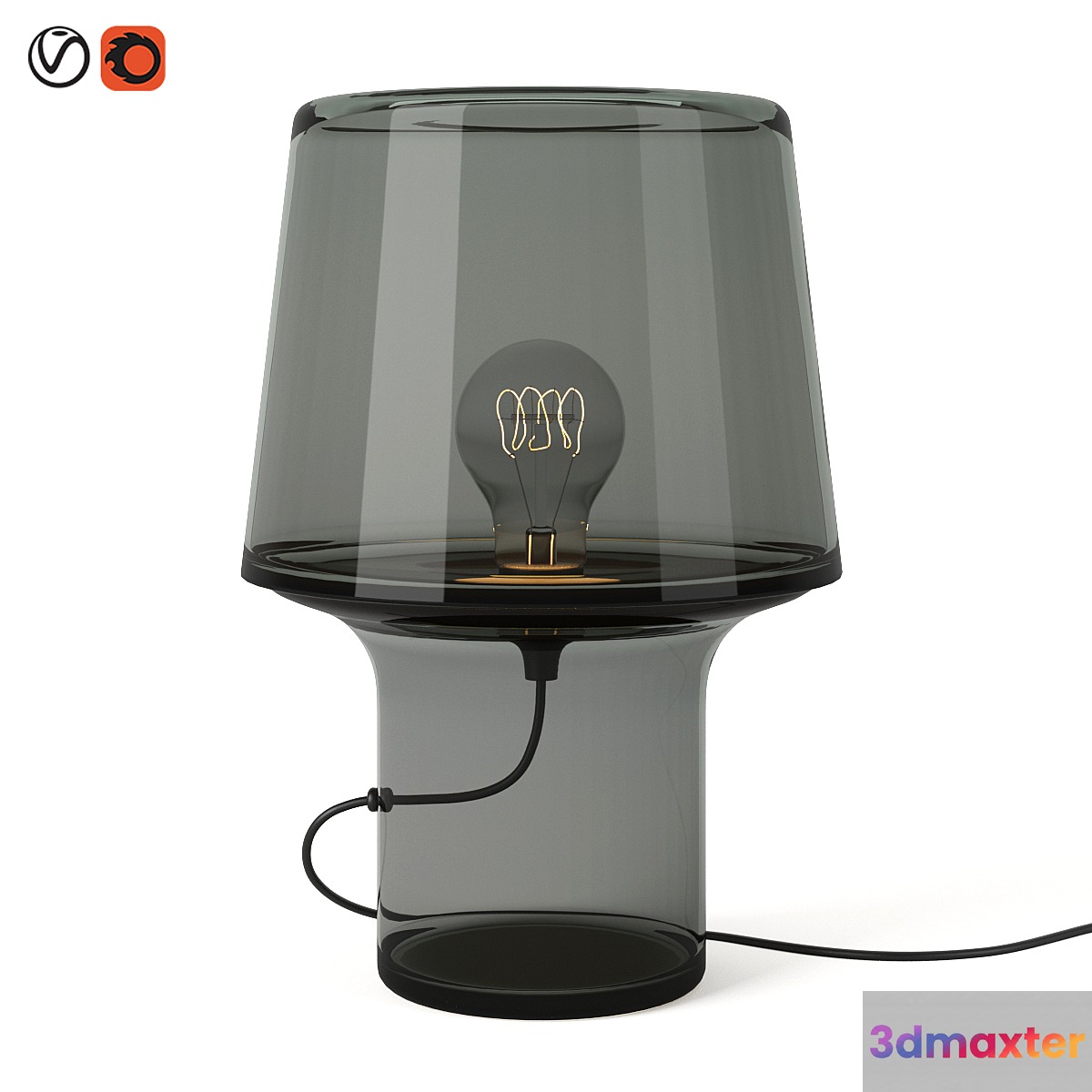 Muuto Cozy in Gray Lamp 3D Max