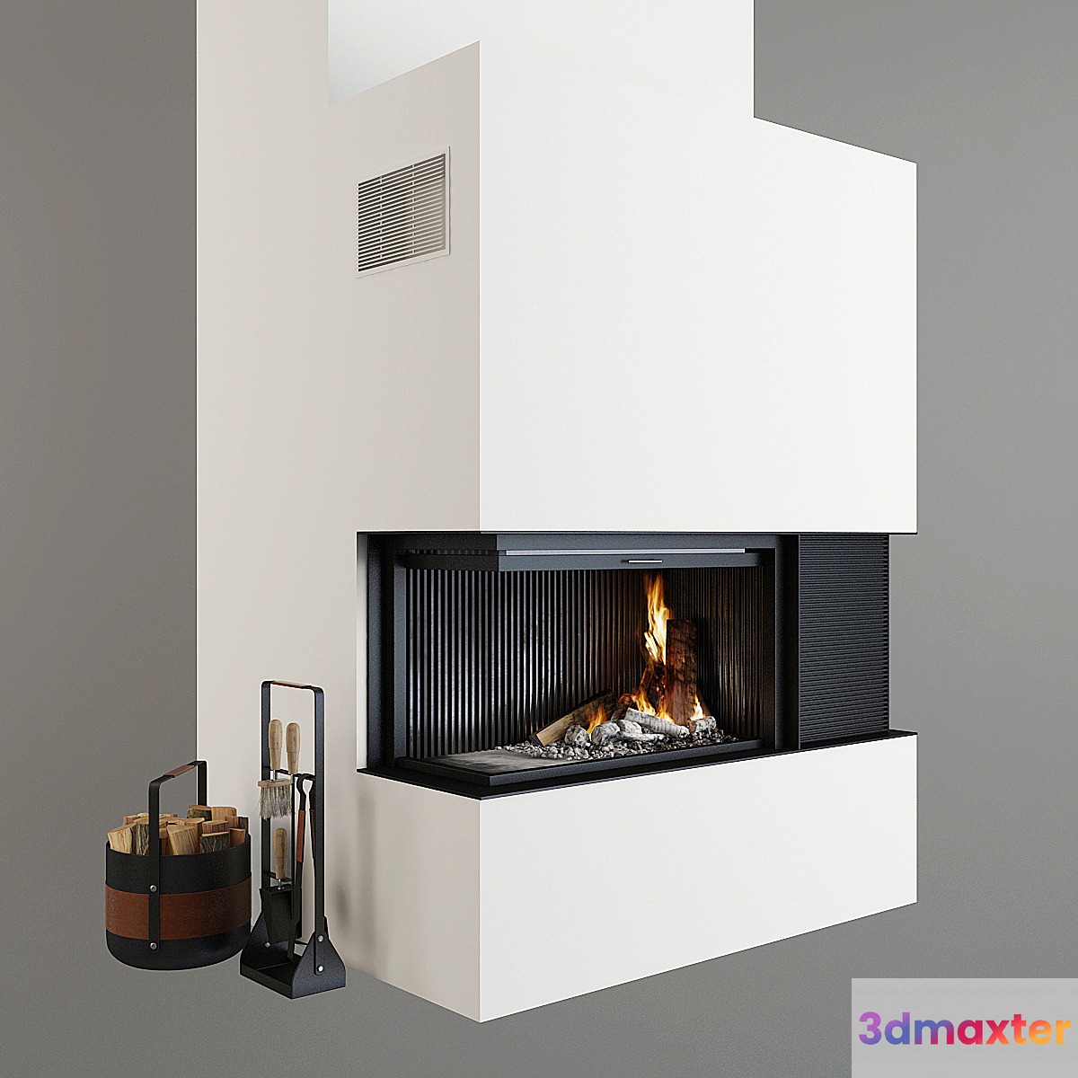 Fireplace and accessories - No.4