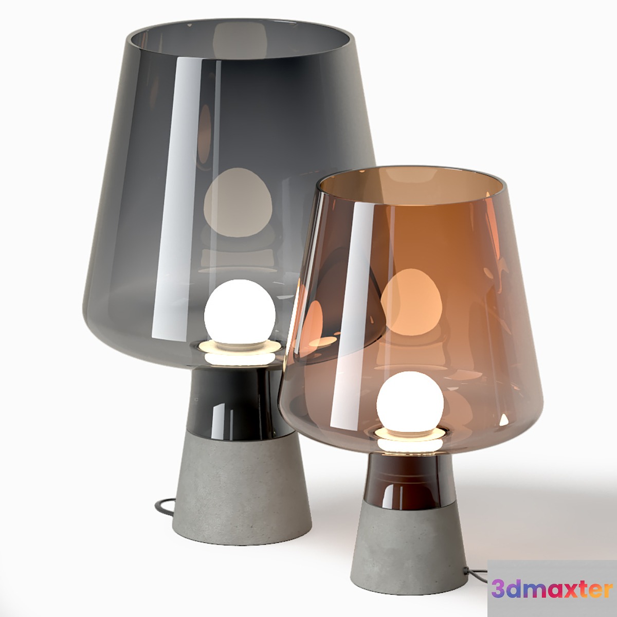 Leimu lamp large 3D Max