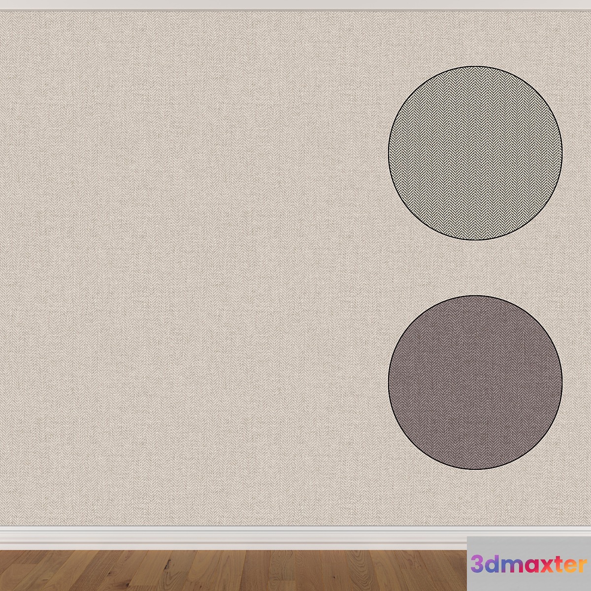 Wallpaper Set 462 (3 colors) 3D Max