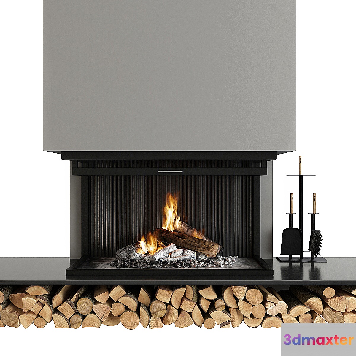 Fireplace and accessories - No.6