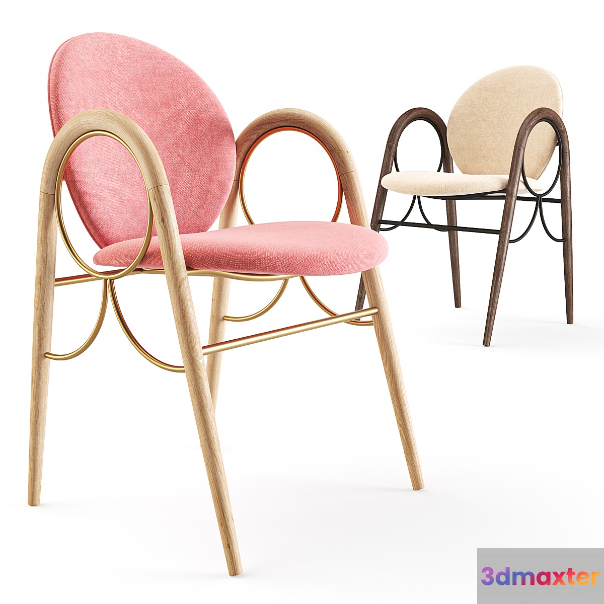 Brdr. Kruger arkade chair 3D Max