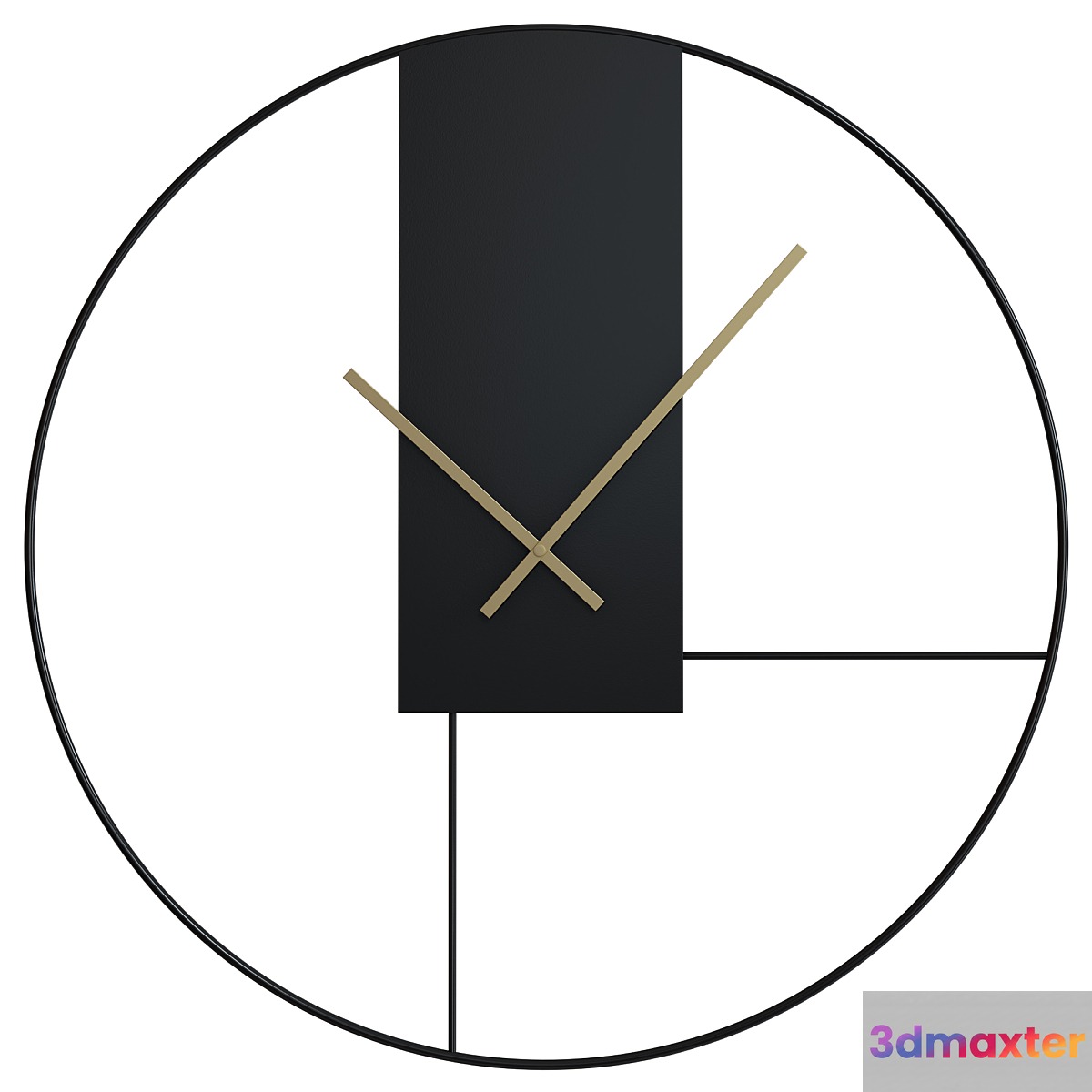Clock outline