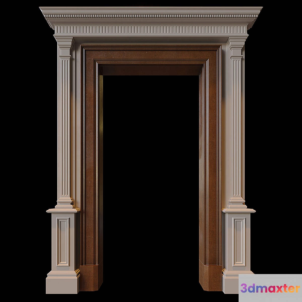 Door portal Clive Christian 3D Max