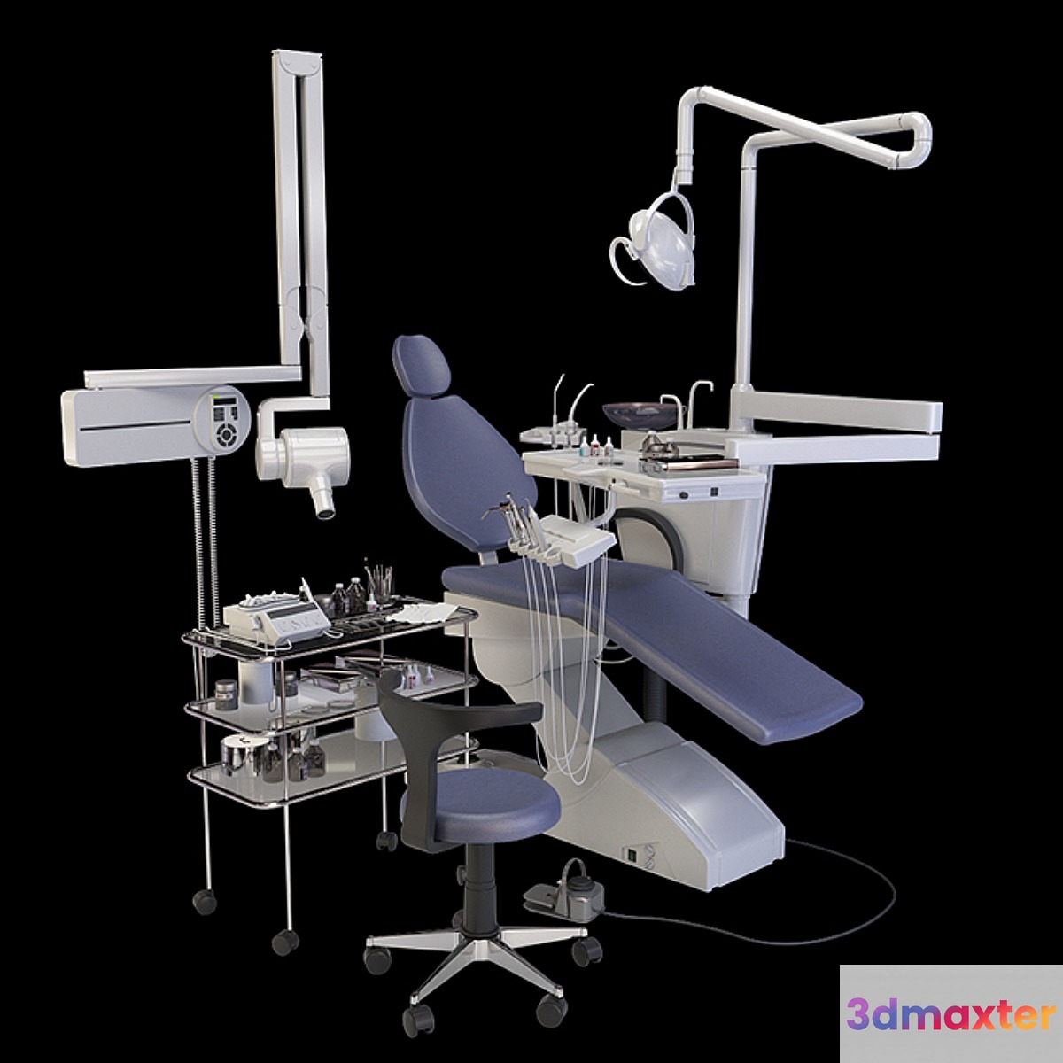 dental chair (set) 3D Max