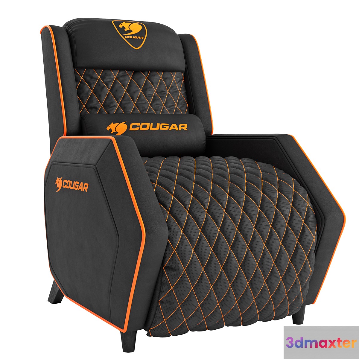 Armchair cougar ranger 3D Max