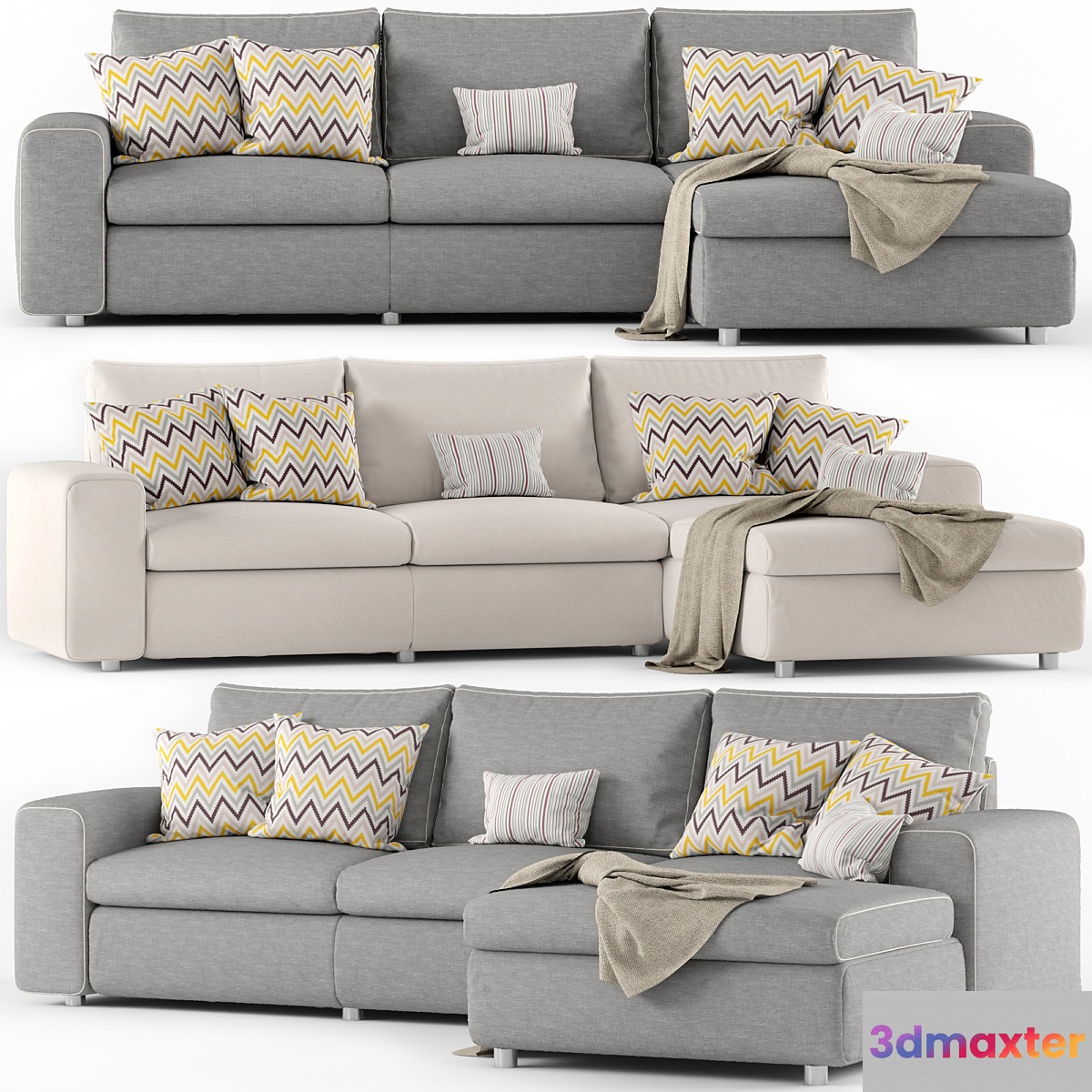 Corner sofa Karato_02 - No.2 3D Max