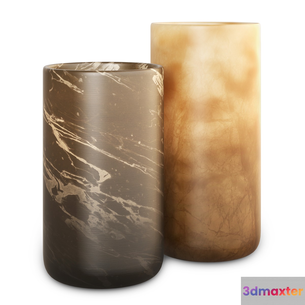 Alabaster pots - No.2