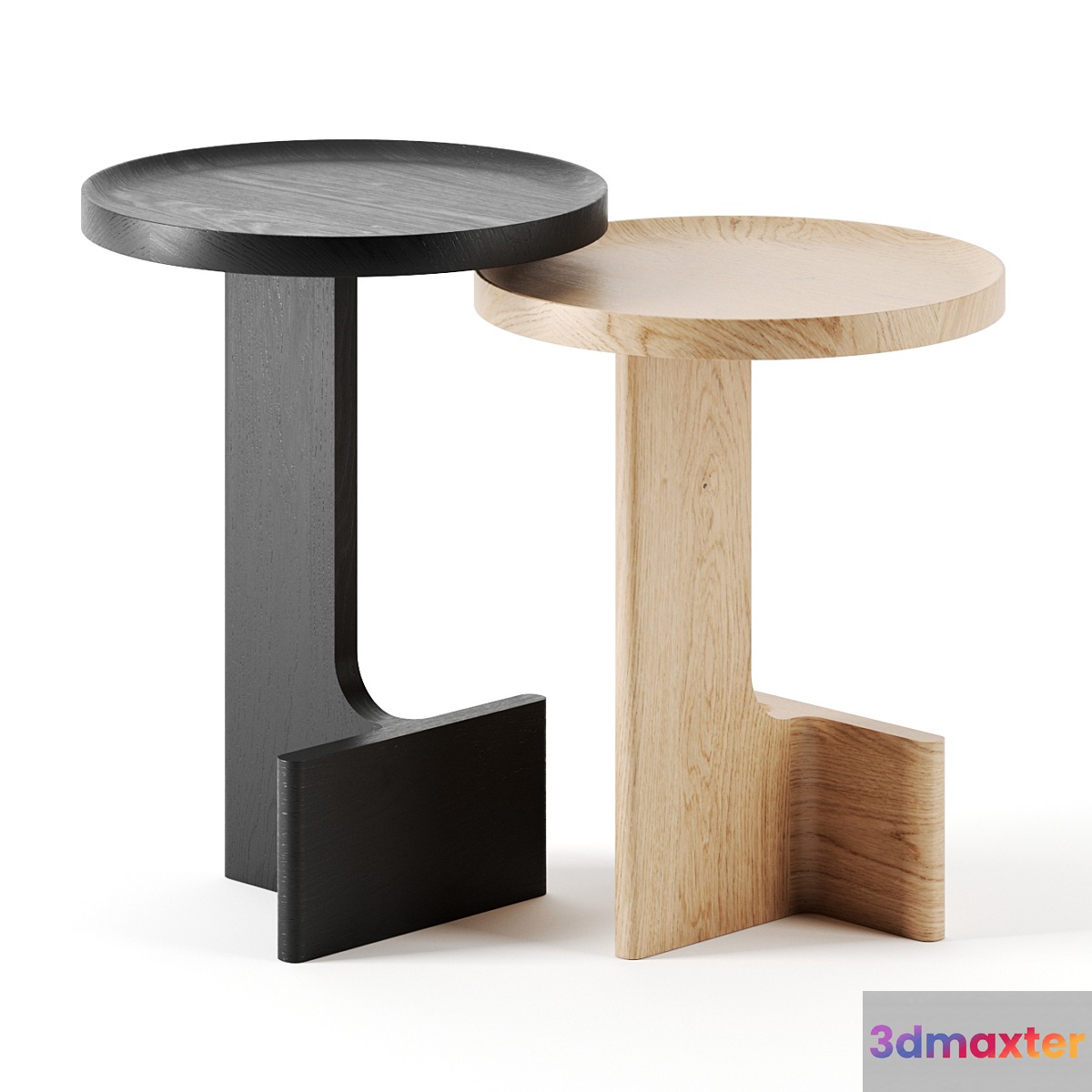 beam side table by Ariake