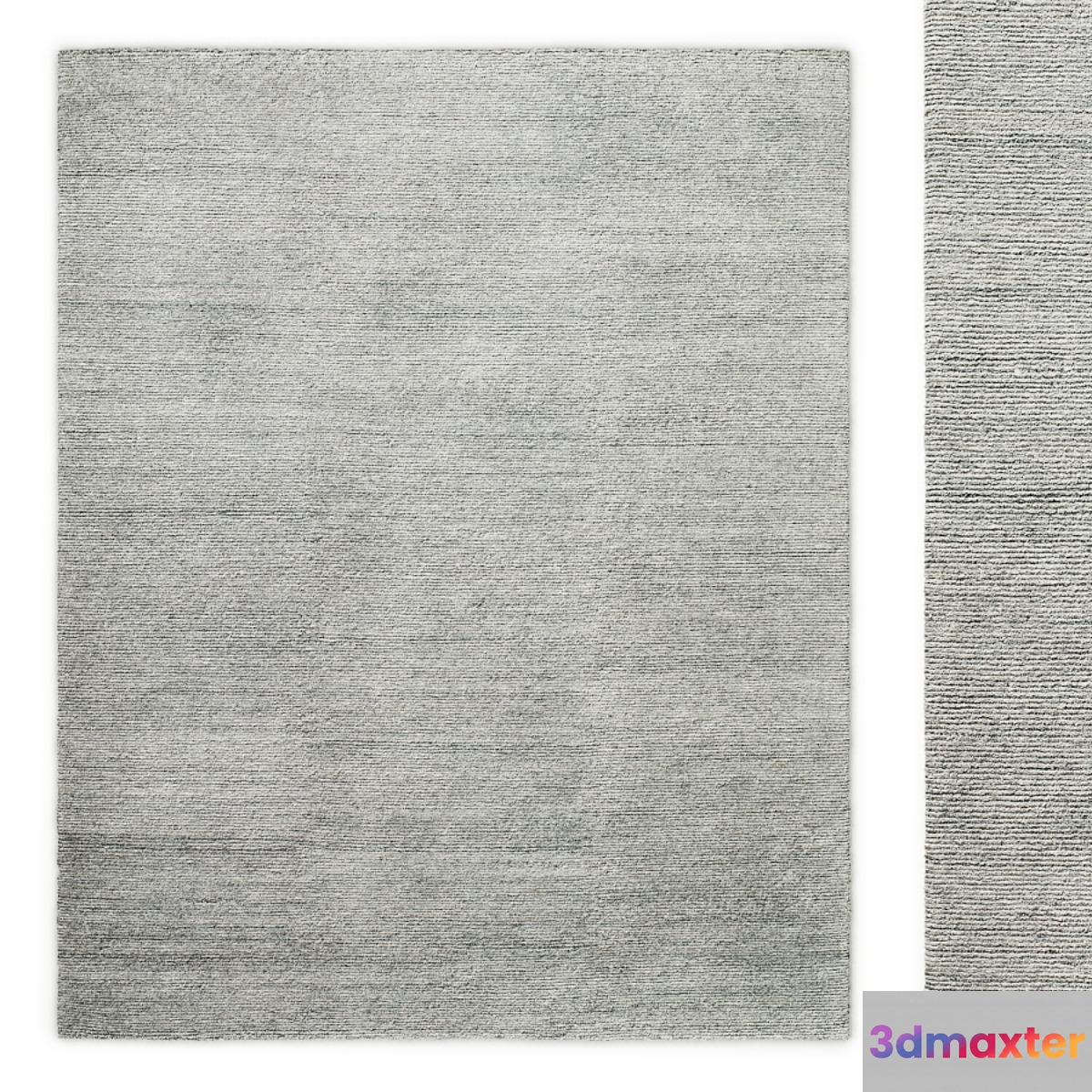 Kiza Performance Hand-Knotted Rug Restoration Hardware 3D Max