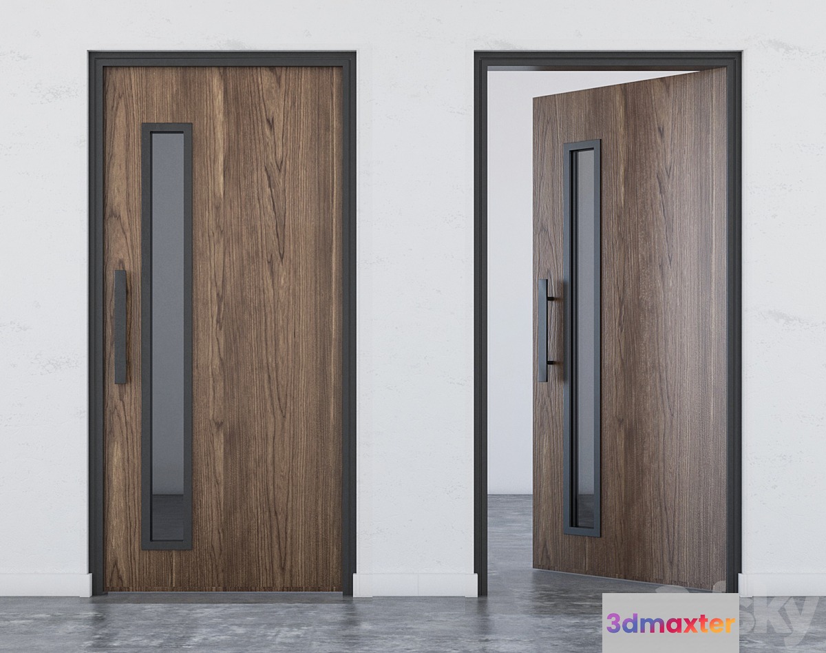 office door 3D Max