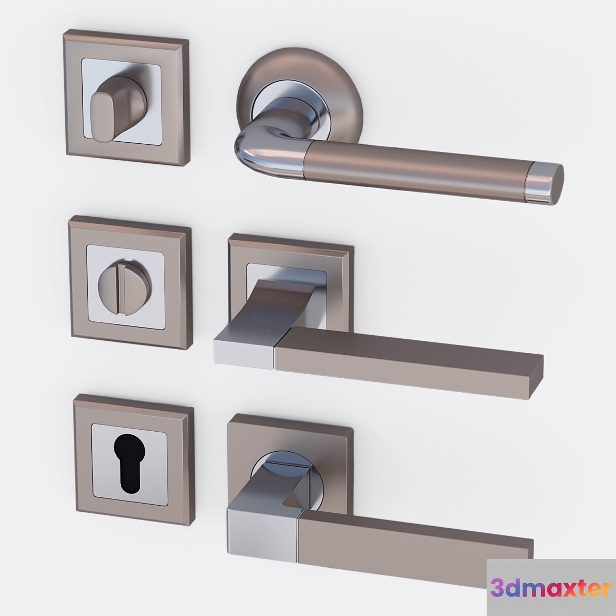 Wrap door handles