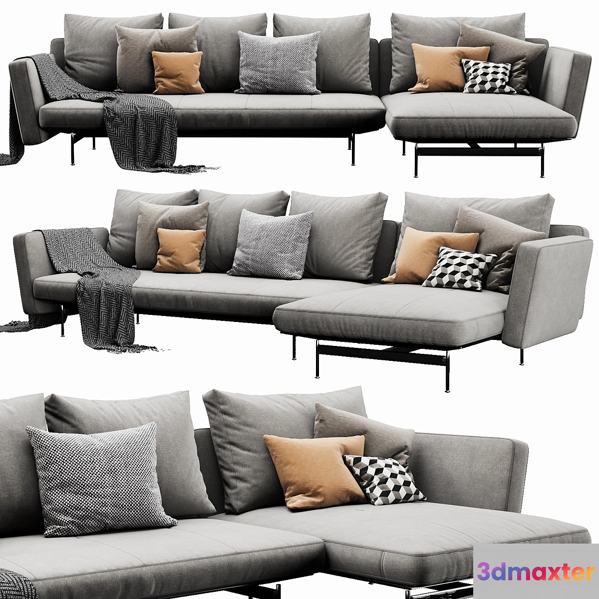 B&B Italia SAKE Chaise Lounge