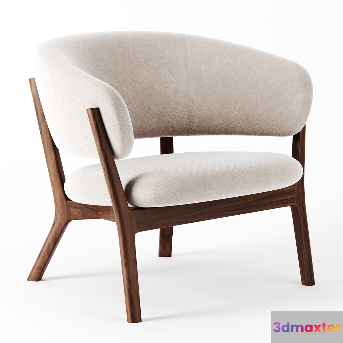 Roundish ARM Chair by Maruni
