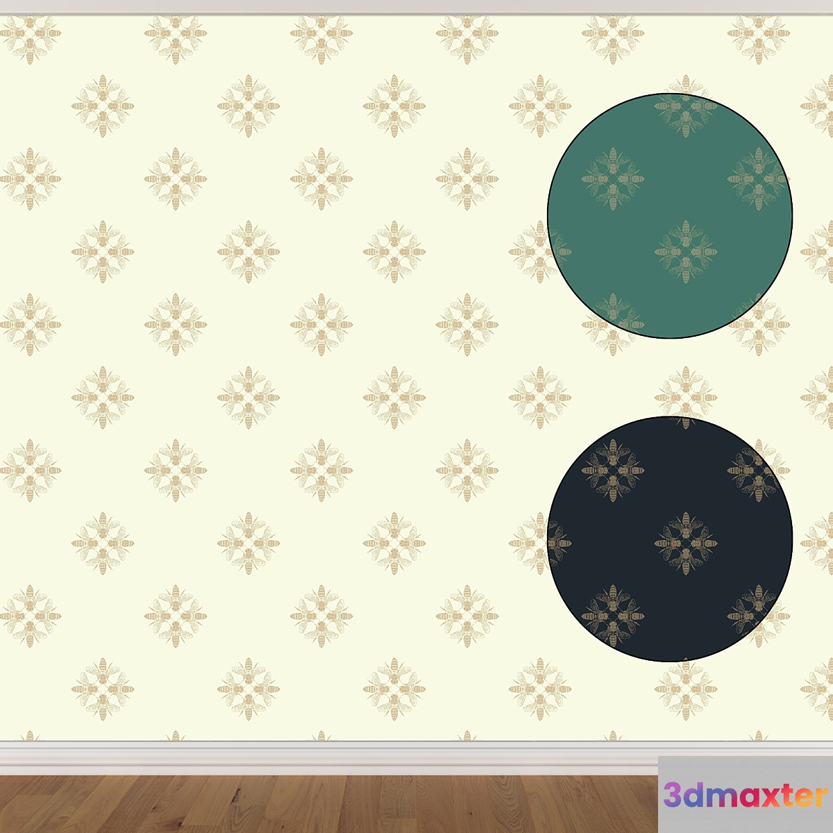 Wallpaper Set 497 (3 colors) 3D Max