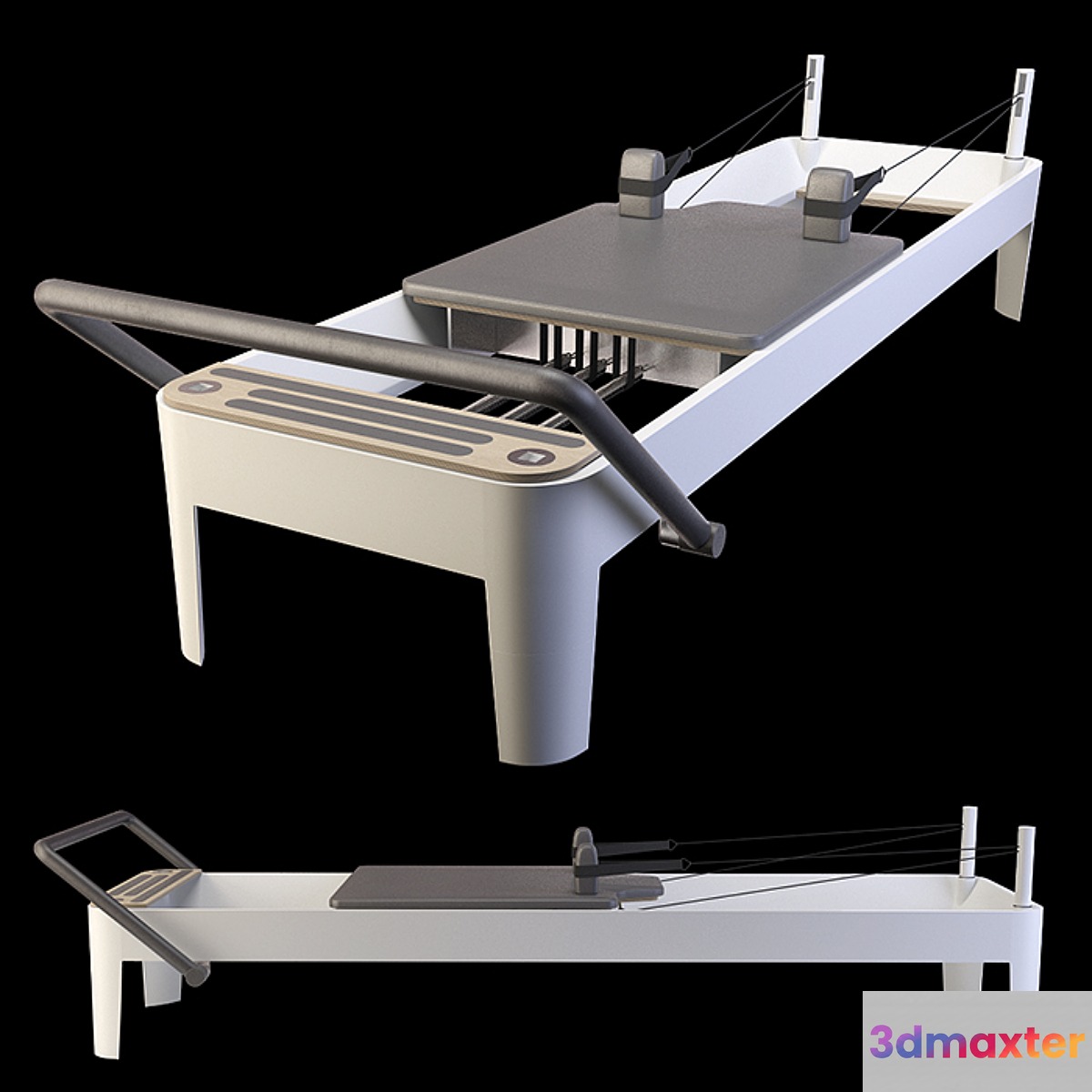 Pilates Allegro Reformer 3D Max
