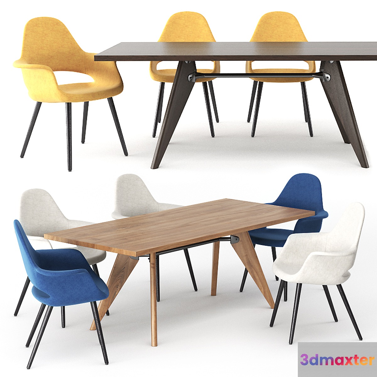 ORGANIC CONFERENCE and TABLE SOLVAY 3D Max