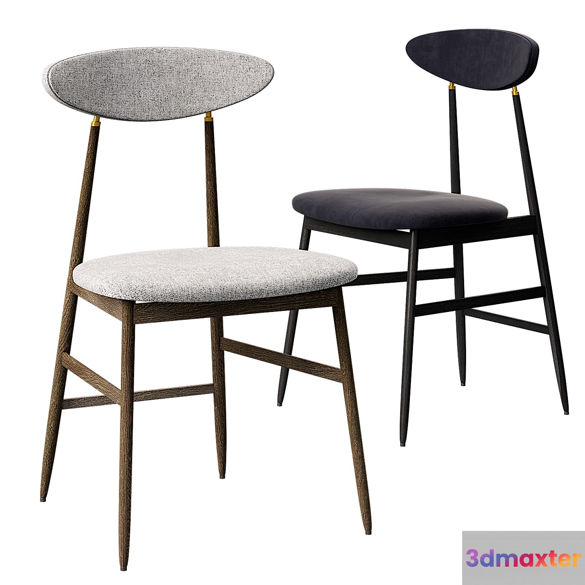 Gent Dining Chair Gubi 3D Max