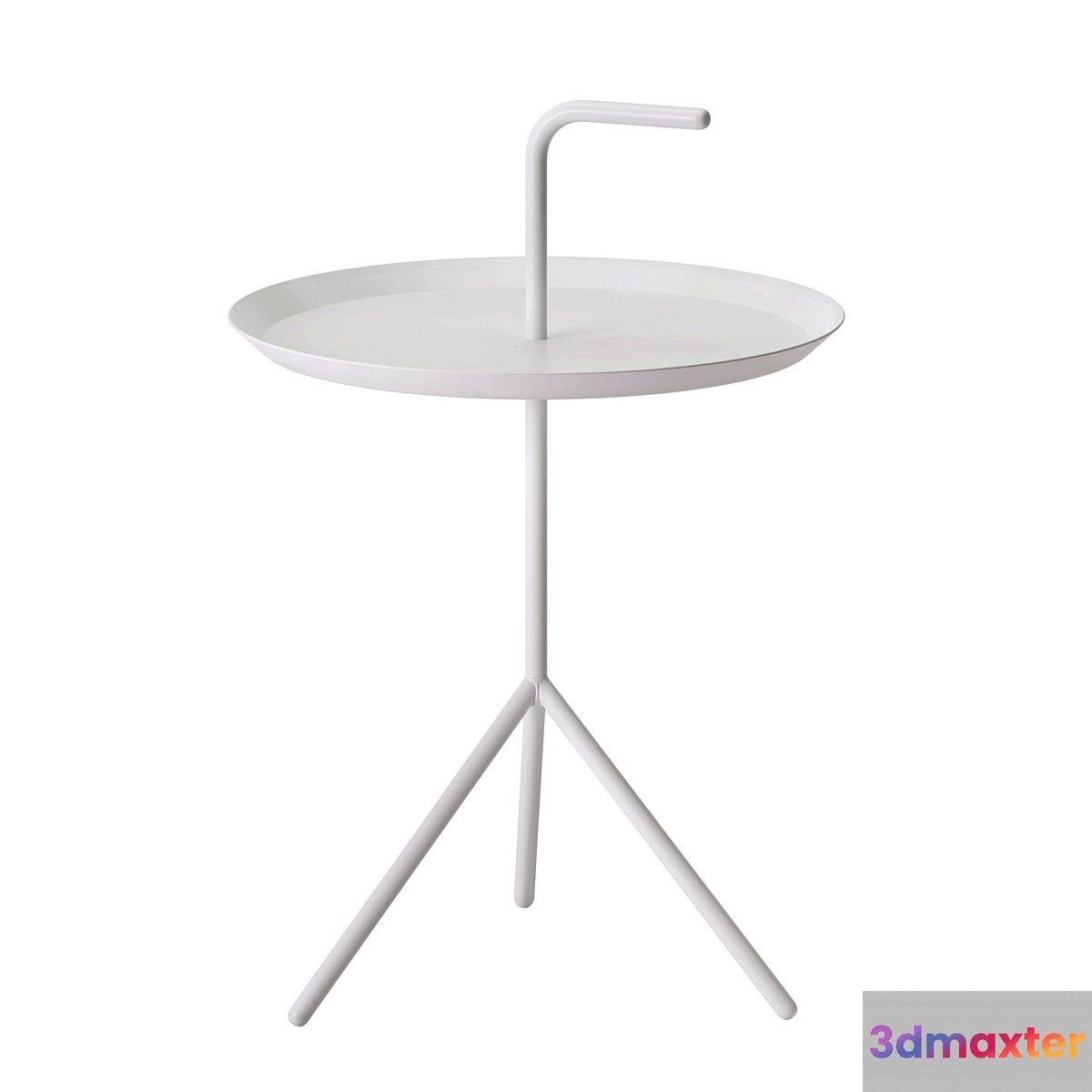 Hay DLM table white 580mm 3D Max