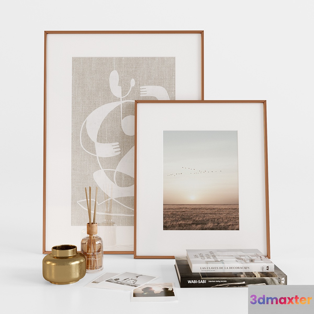 Decoration set 03 3D Max