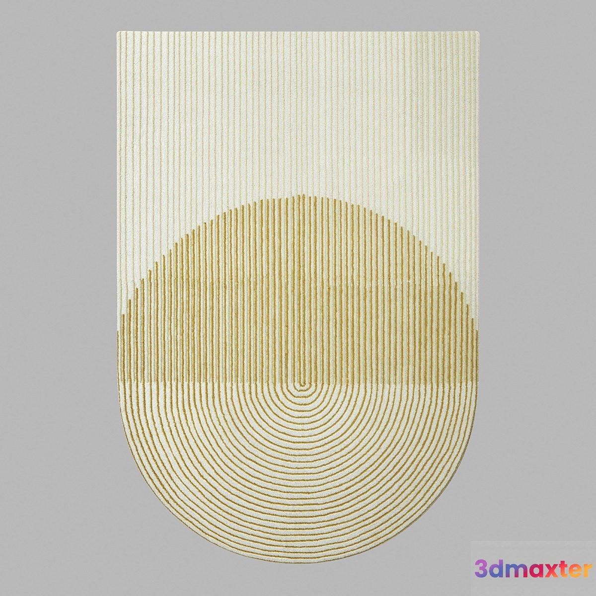 Gan Ply Yellow Rug 3D Max