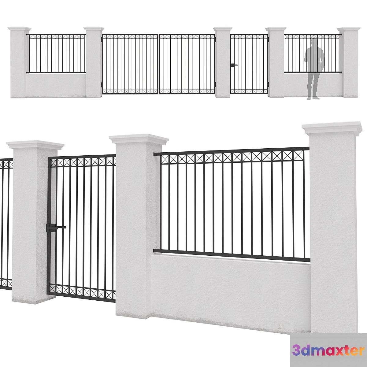 Fence_09 3D Max