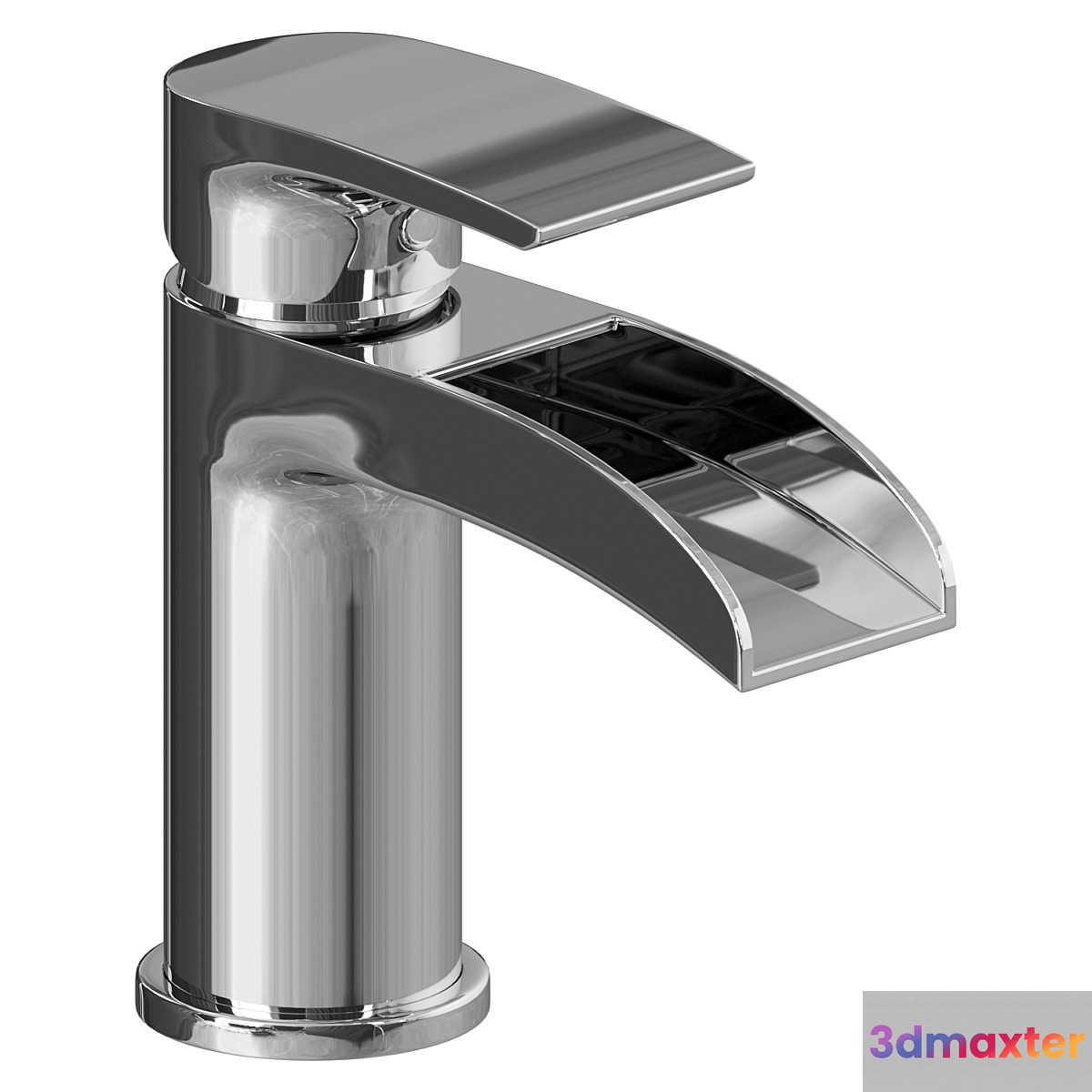 Cali Vigo Waterfall Mono Basin Mixer 3D Max