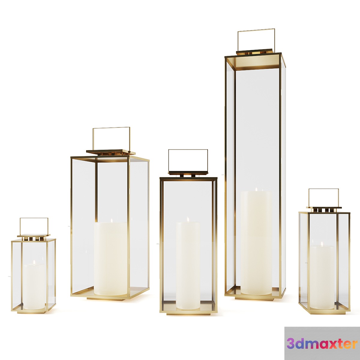 Rh AMALFI LANTERN 3D Max