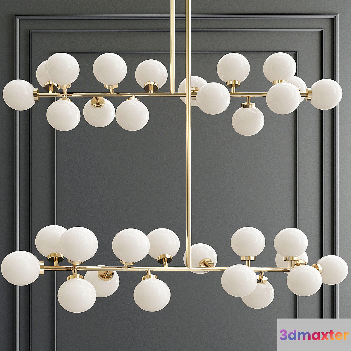 Suspension light The Mimosa Pendant 16 Plafonds by Atelier Areti 3D Max
