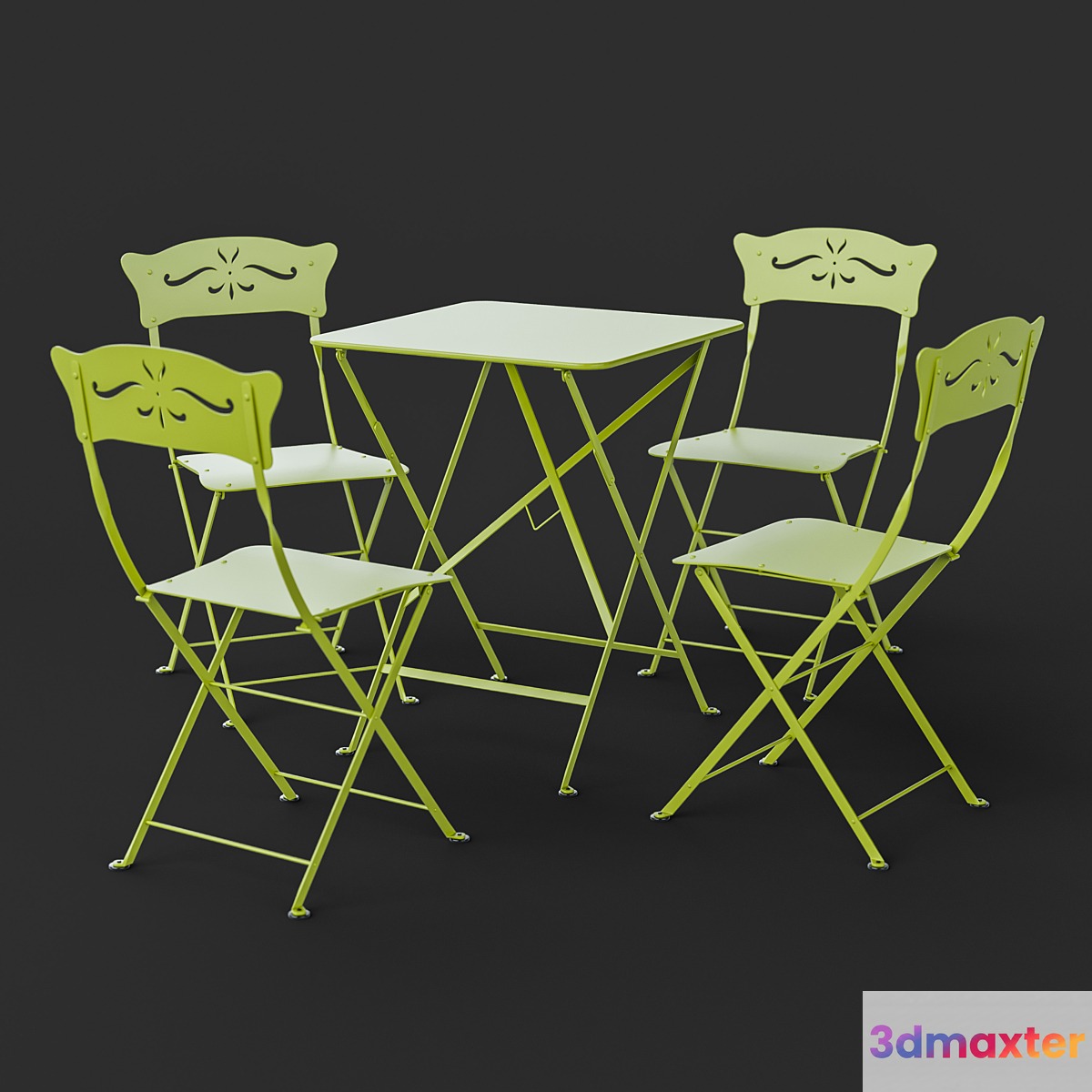 Fermob bagatelle & bistro 3D Max