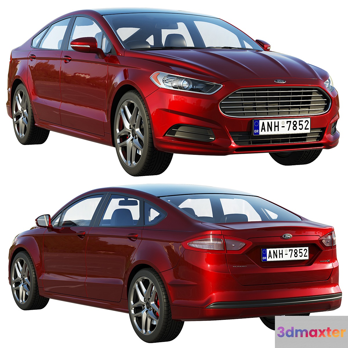 Ford Mondeo _ Ford Fusion 3D Max