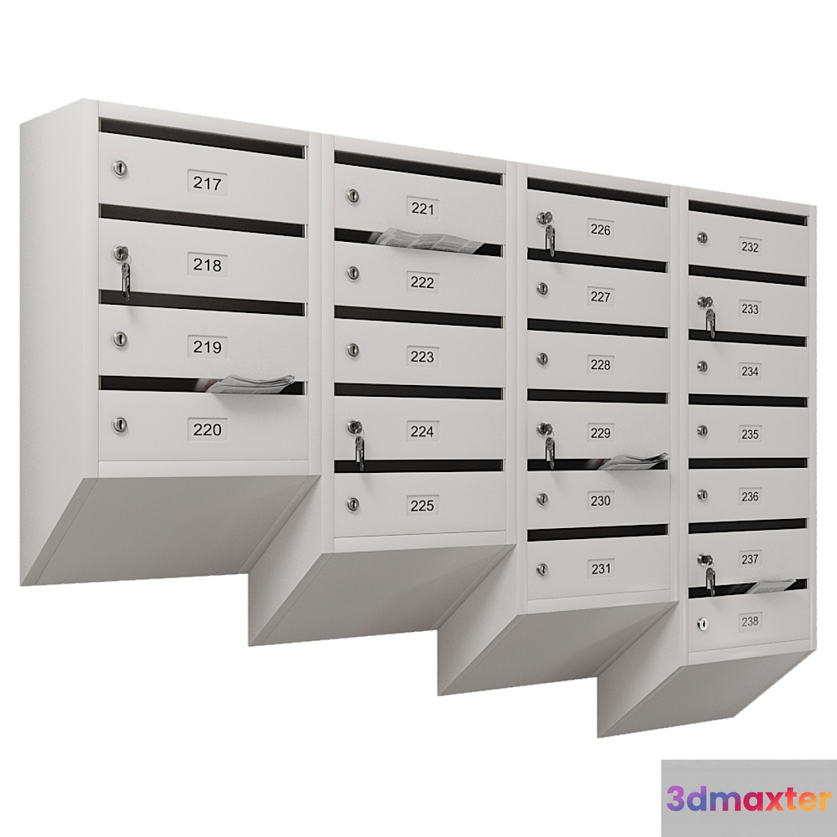 Mailbox_012 3D Max