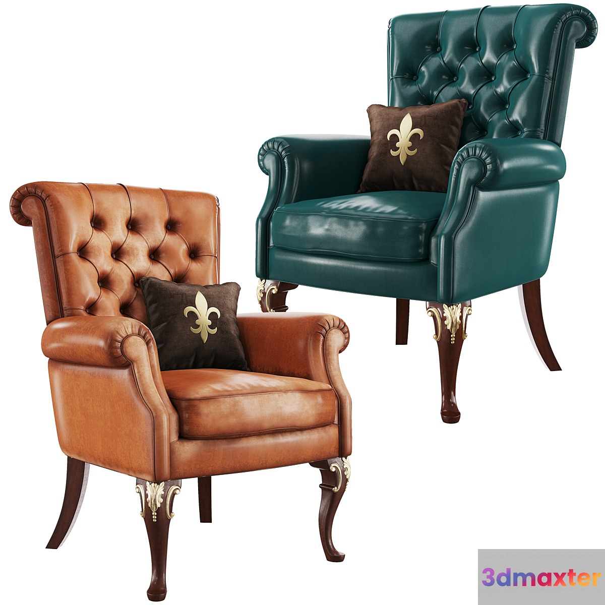Oak armchair MG 1229