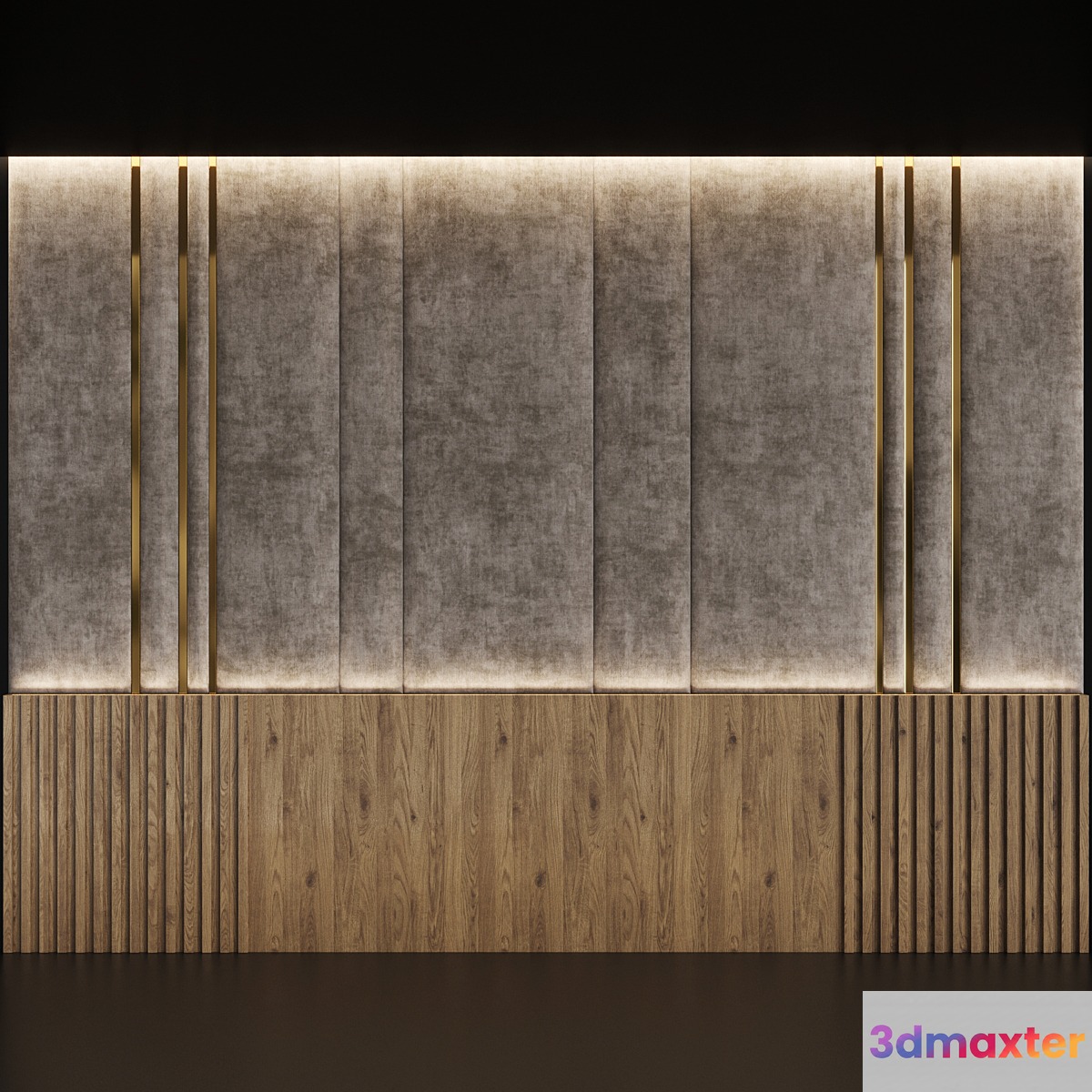 Decotarive Wall panel 010 3D Max
